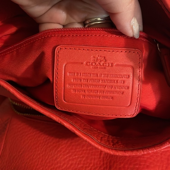 COACH - Madison pebble leather Phoebe satchel- F34495 -NWOT - Picture 3 of 12